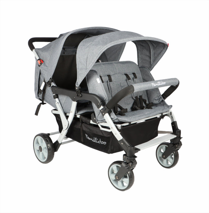 Familidoo 4 Seater Stroller - Grey